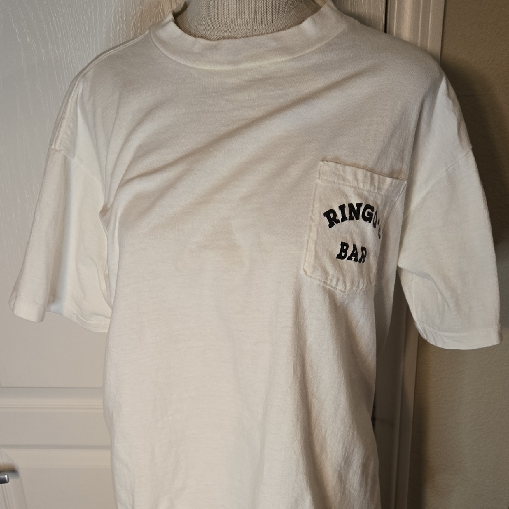 Vintage 80's Ringo's Bar Tombstone AZ. Graphic Pocket T-Shirt